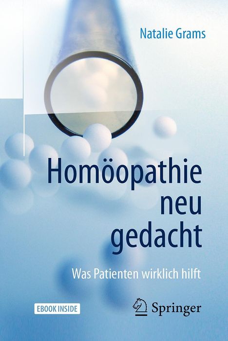 Natalie Grams: Homöopathie neu gedacht, 1 Buch und 1 Diverse