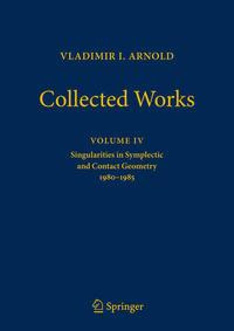 Vladimir I. Arnold: Vladimir Arnold - Collected Works, Buch