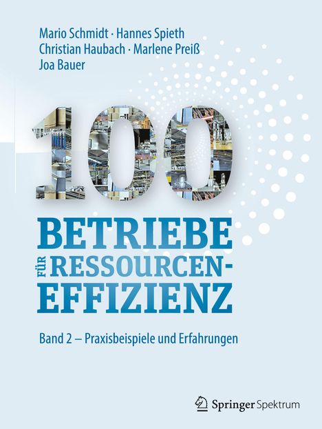 Mario Schmidt: 100 Betriebe für Ressourceneffizienz, Buch