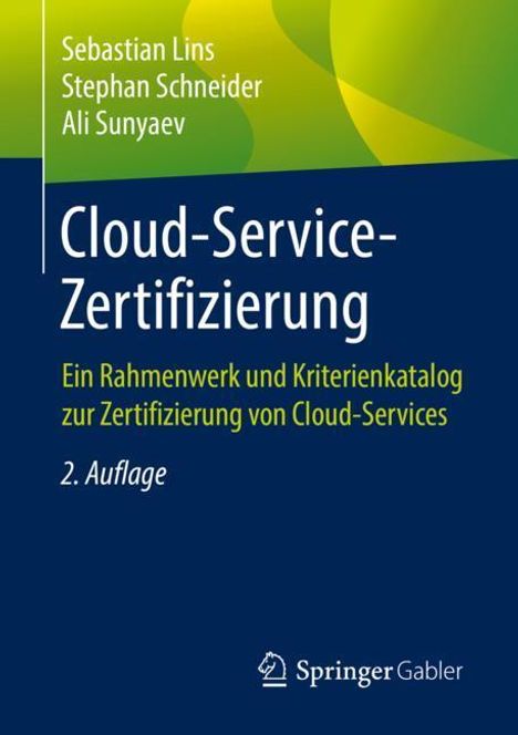 Sebastian Lins: Cloud-Service-Zertifizierung, Buch