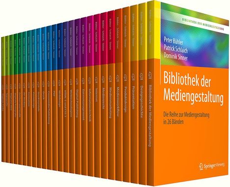 Peter Bühler: Bibliothek der Mediengestaltung, Buch