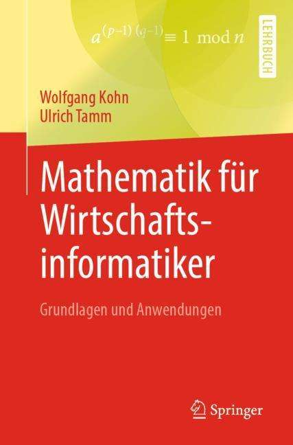 Ulrich Tamm: Mathematik für Wirtschaftsinformatiker, Buch