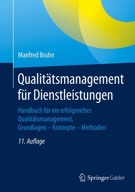 Manfred Bruhn: Qualitätsmanagement für Dienstleistungen, Buch