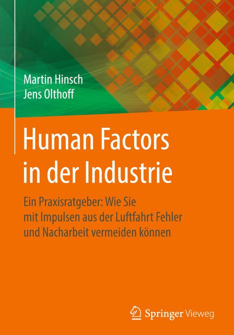 Jens Olthoff: Human Factors in der Industrie, Buch