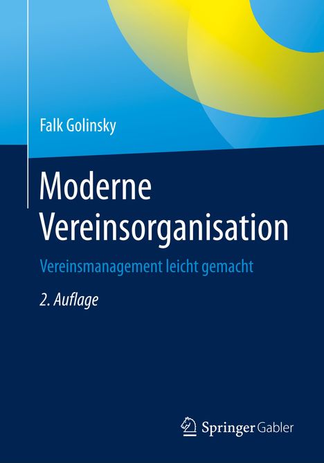 Falk Golinsky: Moderne Vereinsorganisation, Buch