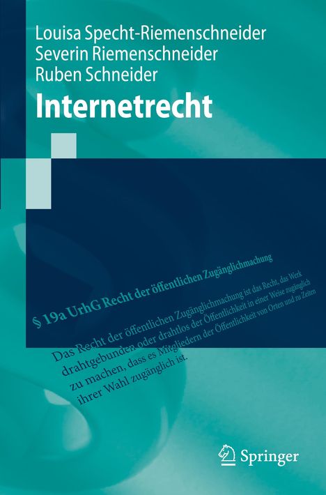 Louisa Specht-Riemenschneider: Internetrecht, Buch