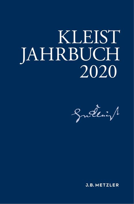 Kleist-Jahrbuch 2020, Buch