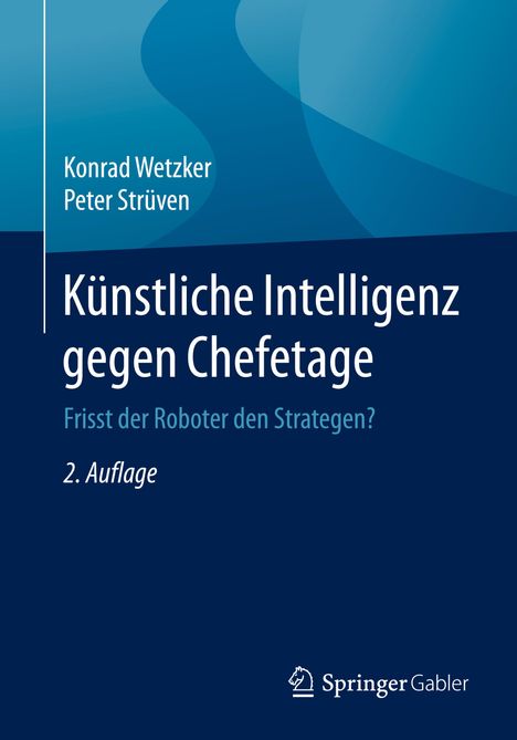 Konrad Wetzker: Künstliche Intelligenz gegen Chefetage, Buch