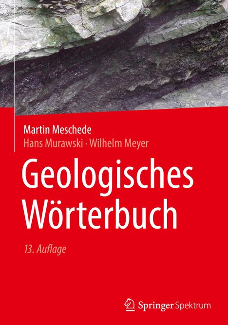 Martin Meschede: Geologisches Wörterbuch, Buch