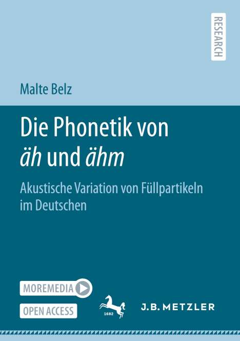 Malte Belz: Die Phonetik von äh und ähm, Buch