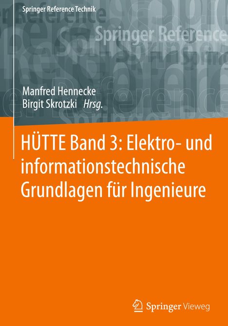 HÜTTE Band 3: Elektro- und informationstechnische Grundlagen, Buch