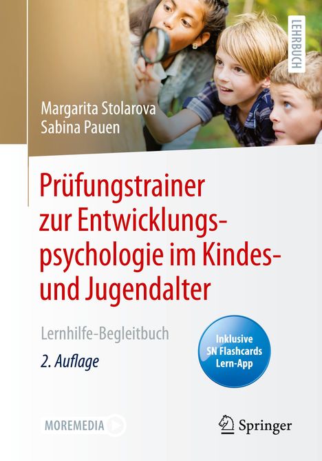 Sabina Pauen: Prüfungstrainer zur Entwicklungspsychologie im Kindes- und Jugendalter, 1 Buch und 1 eBook