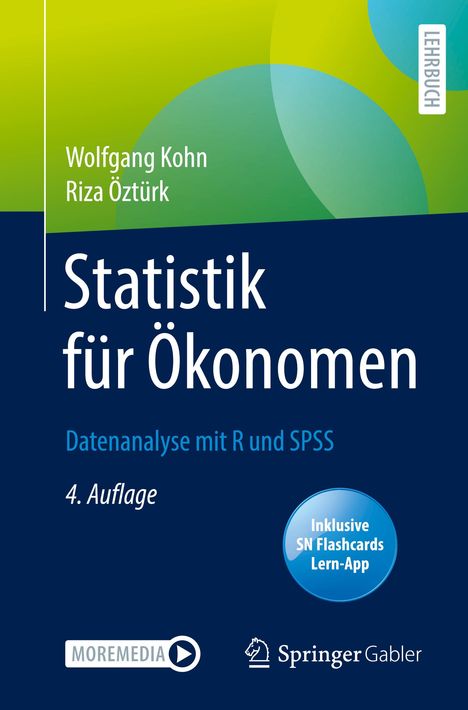 Riza Öztürk: Statistik für Ökonomen, 1 Buch und 1 eBook