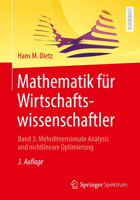 Hans M. Dietz: Mathematik für Wirtschaftswissenschaftler, Buch