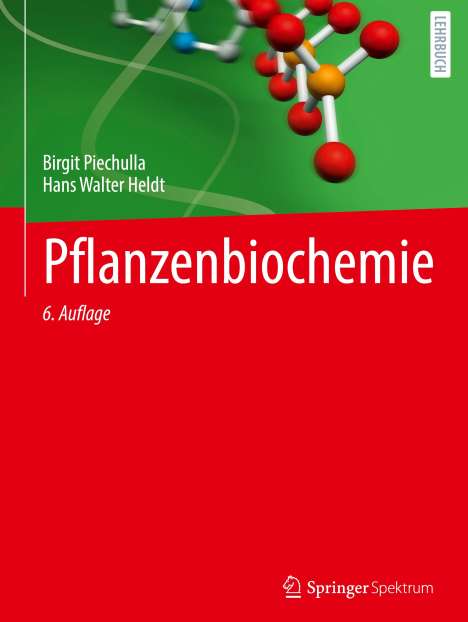 Hans Walter Heldt: Pflanzenbiochemie, Buch