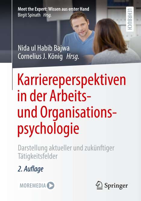 Karriereperspektiven in der Arbeits- und Organisationspsychologie, Buch