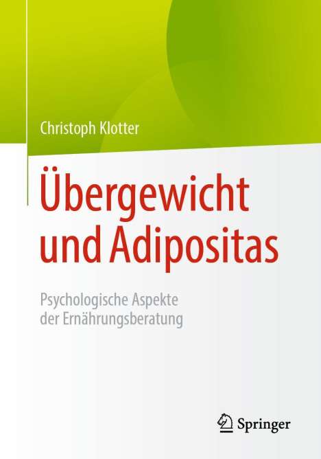 Christoph Klotter: Übergewicht und Adipositas, Buch