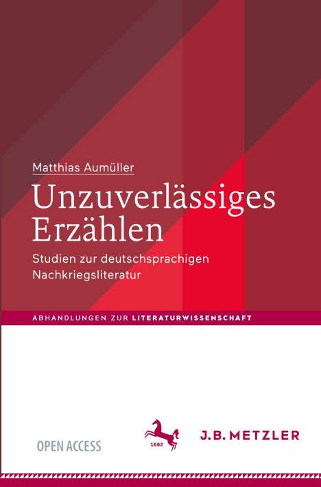 Matthias Aumüller: Unzuverlässiges Erzählen, Buch