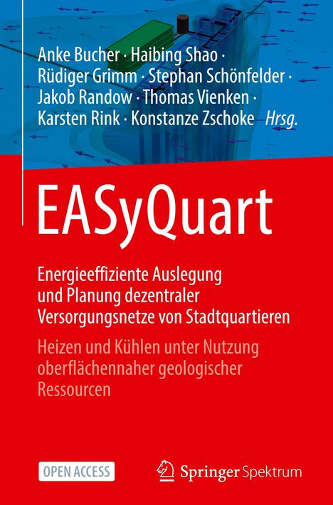 EASyQuart - Energieeffiziente Auslegung und Planung dezentraler Versorgungsnetze von Stadtquartieren, Buch