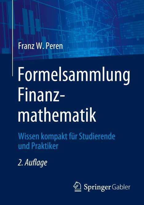 Franz W. Peren: Formelsammlung Finanzmathematik, Buch