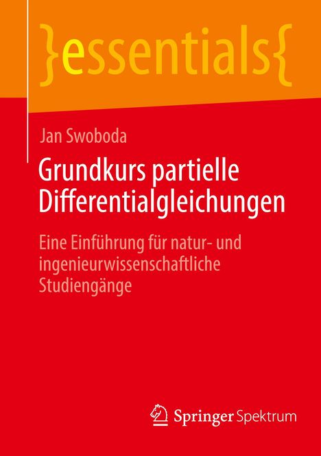 Jan Swoboda: Grundkurs partielle Differentialgleichungen, Buch