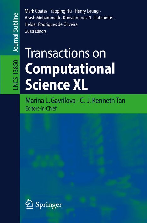 Transactions on Computational Science XL, Buch
