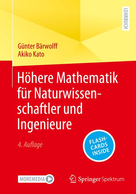 Günter Bärwolff: Höhere Mathematik für Naturwissenschaftler und Ingenieure, 1 Buch und 1 eBook