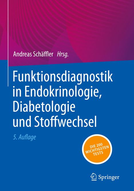 Funktionsdiagnostik in Endokrinologie, Diabetologie und Stoffwechsel, Buch