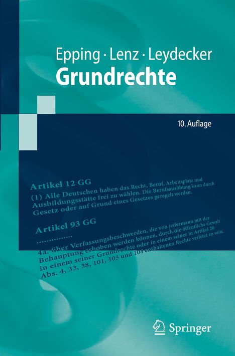 Volker Epping: Grundrechte, Buch