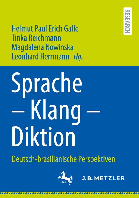 Sprache ¿ Klang ¿ Diktion, Buch