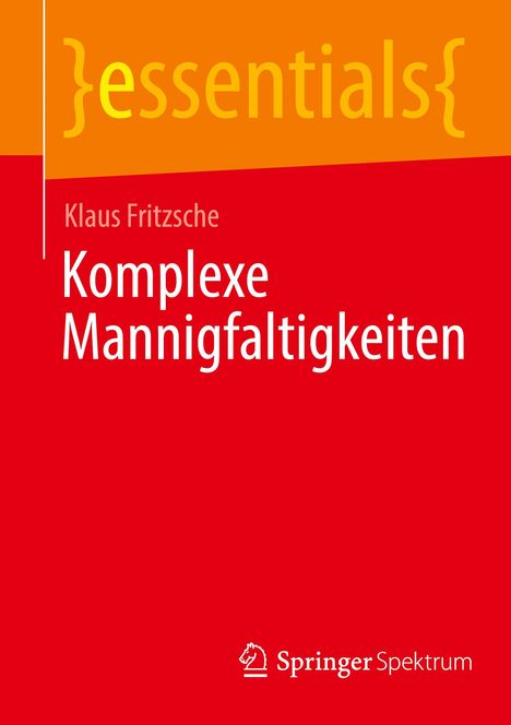Klaus Fritzsche: Komplexe Mannigfaltigkeiten, Buch