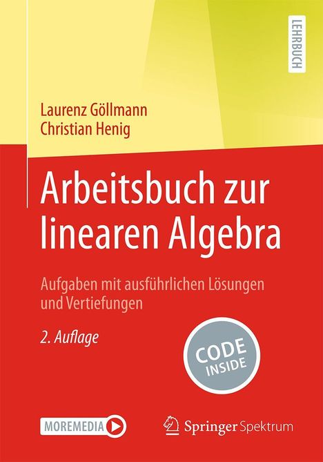 Laurenz Göllmann: Arbeitsbuch zur linearen Algebra, Buch