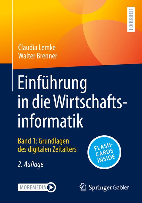 Claudia Lemke: Einführung in die Wirtschaftsinformatik, 1 Buch und 1 eBook