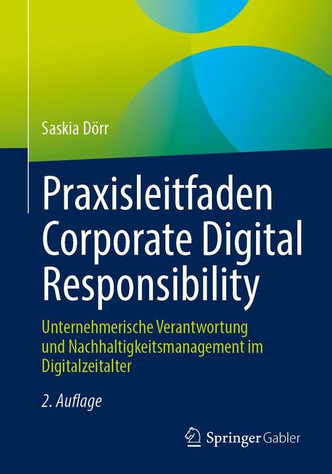 Saskia Dörr: Praxisleitfaden Corporate Digital Responsibility, Buch