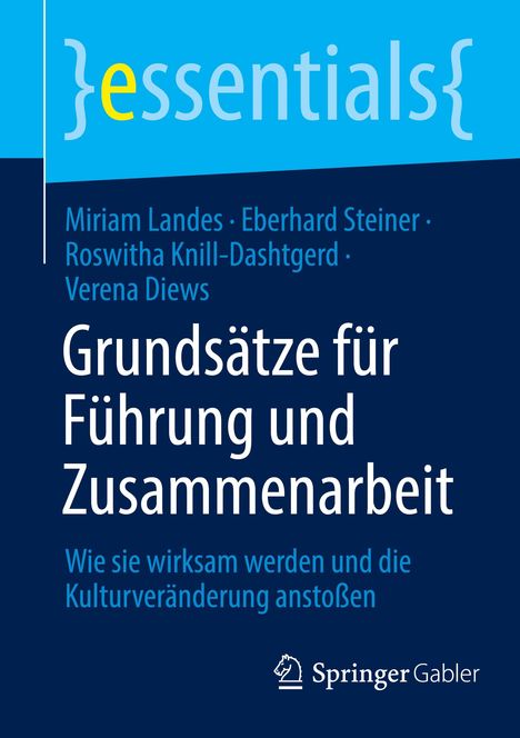 Miriam Landes: Grundsätze für Führung und Zusammenarbeit, Buch