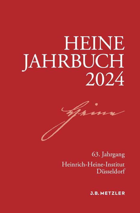 Heine-Jahrbuch 2024, Buch