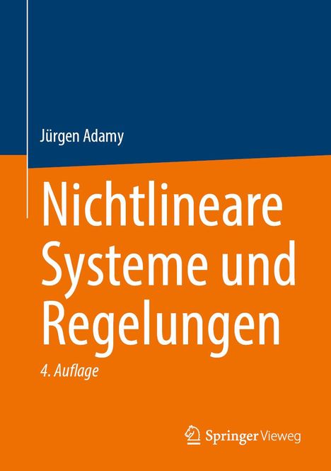 Jürgen Adamy: Nichtlineare Systeme und Regelungen, 1 Buch und 1 Diverse