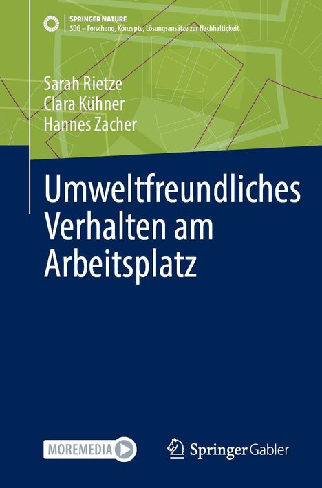 Sarah Rietze: Umweltfreundliches Verhalten am Arbeitsplatz, Buch