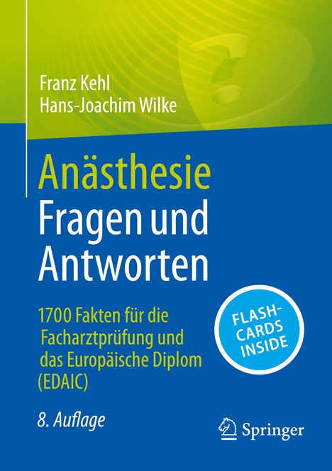 Hans-Joachim Wilke: Anästhesie Fragen und Antworten, 1 Buch und 1 Diverse