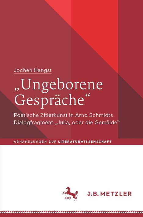 Jochen Hengst: "Ungeborene Gespräche", Buch