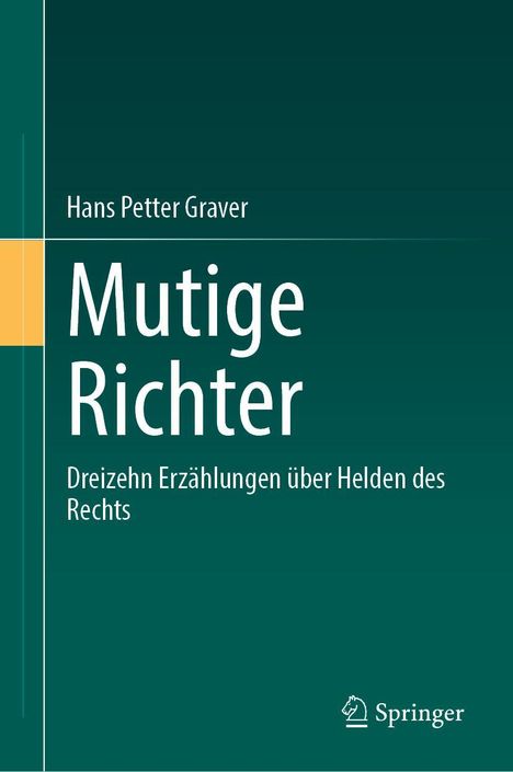Hans Petter Graver: Mutige Richter, Buch