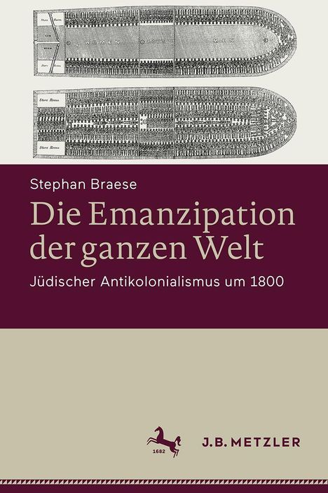 Stephan Braese, Die Emanzipation der ganzen Welt, Jüdischer Antikolonialismus um 1800. Illustration eines Schifflayouts oben.