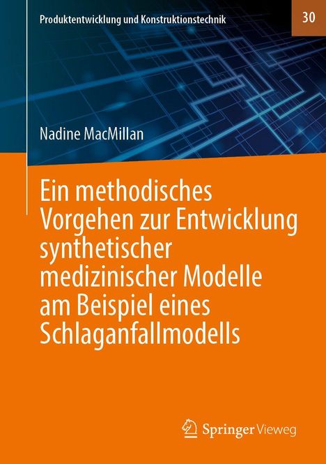 Titel: Ein methodisches Vorgehen zur Entwicklung synthetischer medizinischer Modelle. Hintergrund: geometrische Linien.