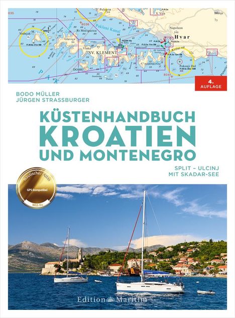 Bodo Müller: Küstenhandbuch Kroatien und Montenegro, Buch