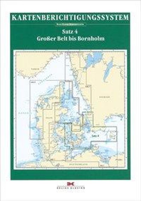 Berichtigung Sportbootkarten Satz 4: Großer Belt bis Bornhol, Karten
