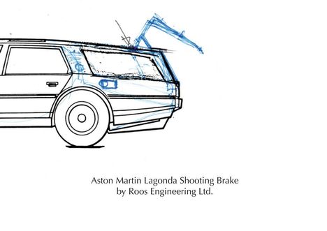 Peter Ruch: Aston Martin Lagonda Shooting Brake by Roos Engineering Ltd., Buch
