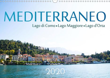 Michael Stuetzle: Stuetzle, M: Mediterraneo - Lago di Como, Lago Maggiore, Lag, Kalender