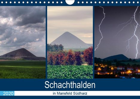 Steffen Gierok: Gierok, S: Schachtanlagen in Mansfeld Südharz (Wandkalender, Kalender