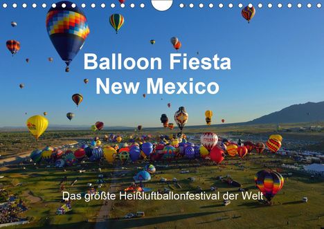 Hans-Gerhard Pfaff: Pfaff, H: Balloon Fiesta New Mexico (Wandkalender 2020 DIN A, Kalender