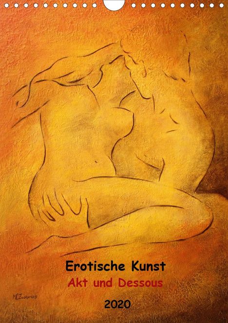 Marita Zacharias: Zacharias, M: Erotische Kunst - Akt und Dessous (Wandkalende, Kalender